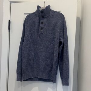 Banana Republic Dark Blue Turtleneck Sweater